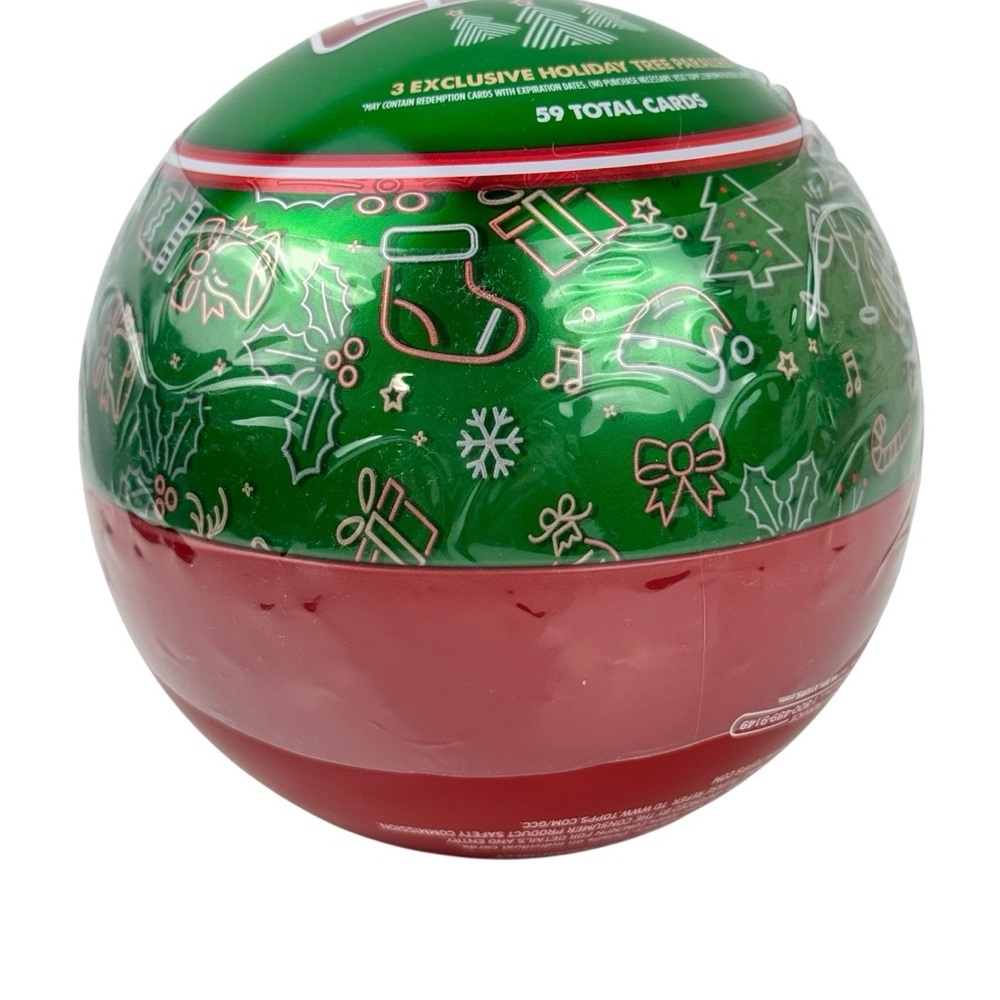 2024 Topps Holiday Tin Ornament MLB Baseball Collector Tin  NEW & SEALED - Picture 2 of 8